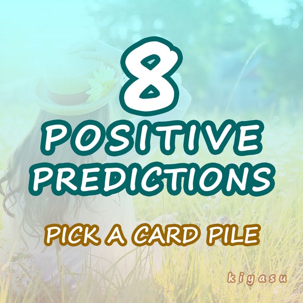 PICK A CARD | 8 Positive Predictions Blind Psychic Reading | Future Destiny | Good News Oracle | Fateful Encounters | Freedom Release Karma