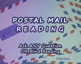 Postal Mail Mystery Surprise Psychic Reading | Goodies in the Mailbox | Surprises | Tarot Cards Handwritten Letters | Personal Tangible Mail