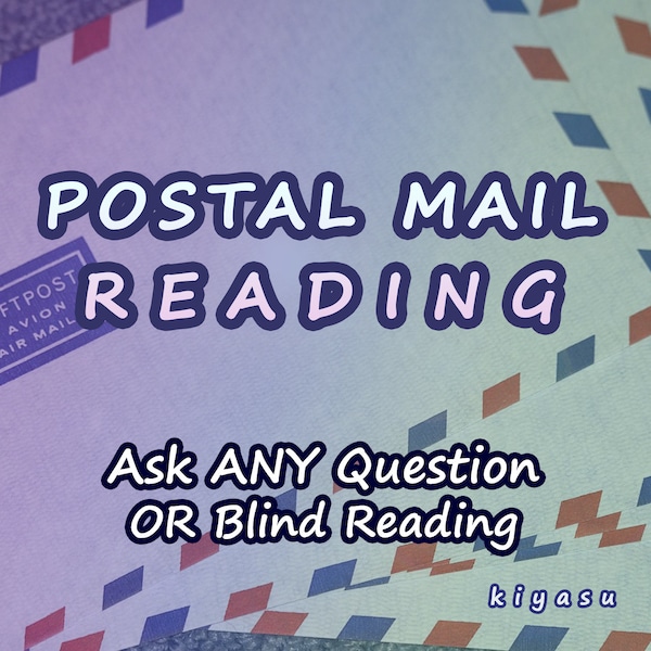 Postal Mail Mystery Surprise Psychic Reading | Goodies in the Mailbox | Surprises | Tarot Cards Handwritten Letters | Personal Tangible Mail