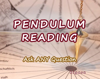 Pendulum Psychic Reading | Any Topic Safe, Answers Any Question | Delivery Via E-mail | Gifted Psychic Reader | Experienced Intuitive Empath