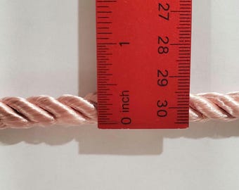 3/8 Inch Twisted Cord Trim – Pink Sewing, Crafts, Upholstery, Home Decor (B01)