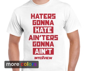 Интервью HATERS GONNA HATE Ain'ters собирается Ain't Mens футболк...