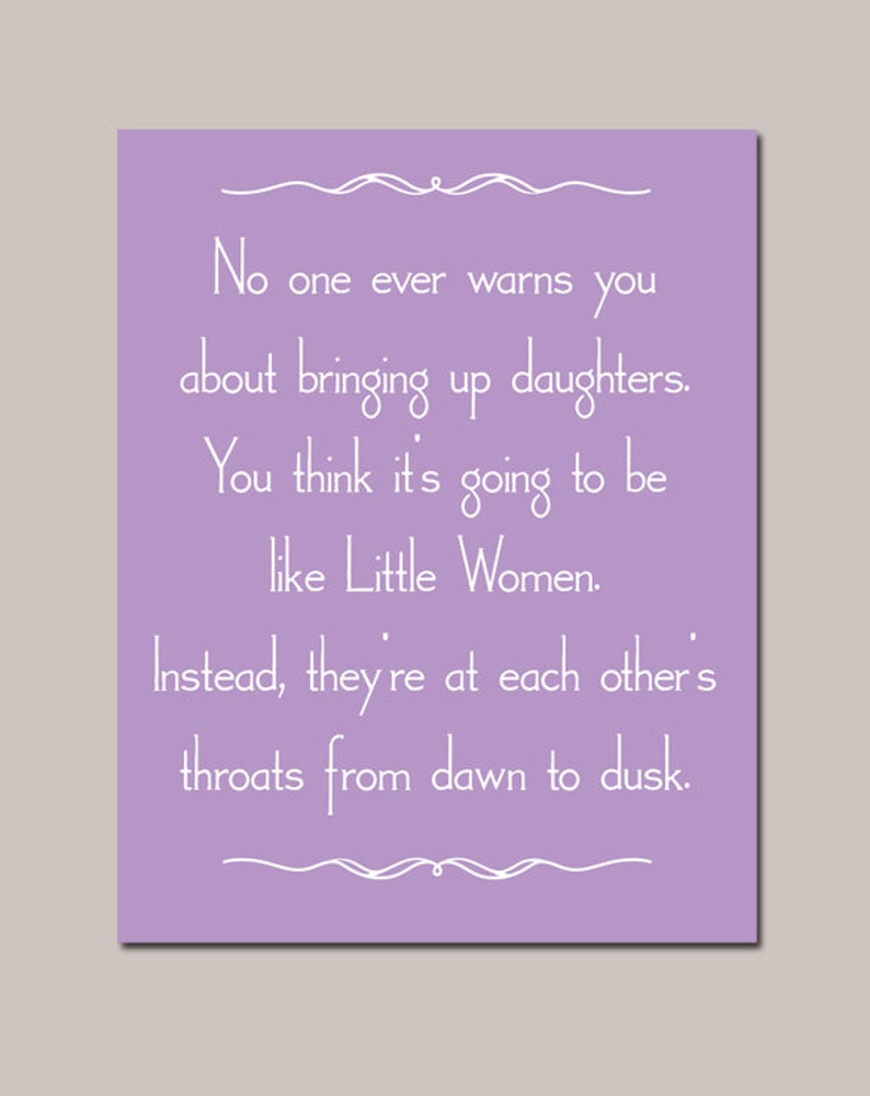 Downton Abbey Lady Grantham Quote 'bringing up Daughters' 11 X 14 ...
