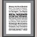 Real Madrid Football Club 11 X 14 Inspiration Print | Etsy