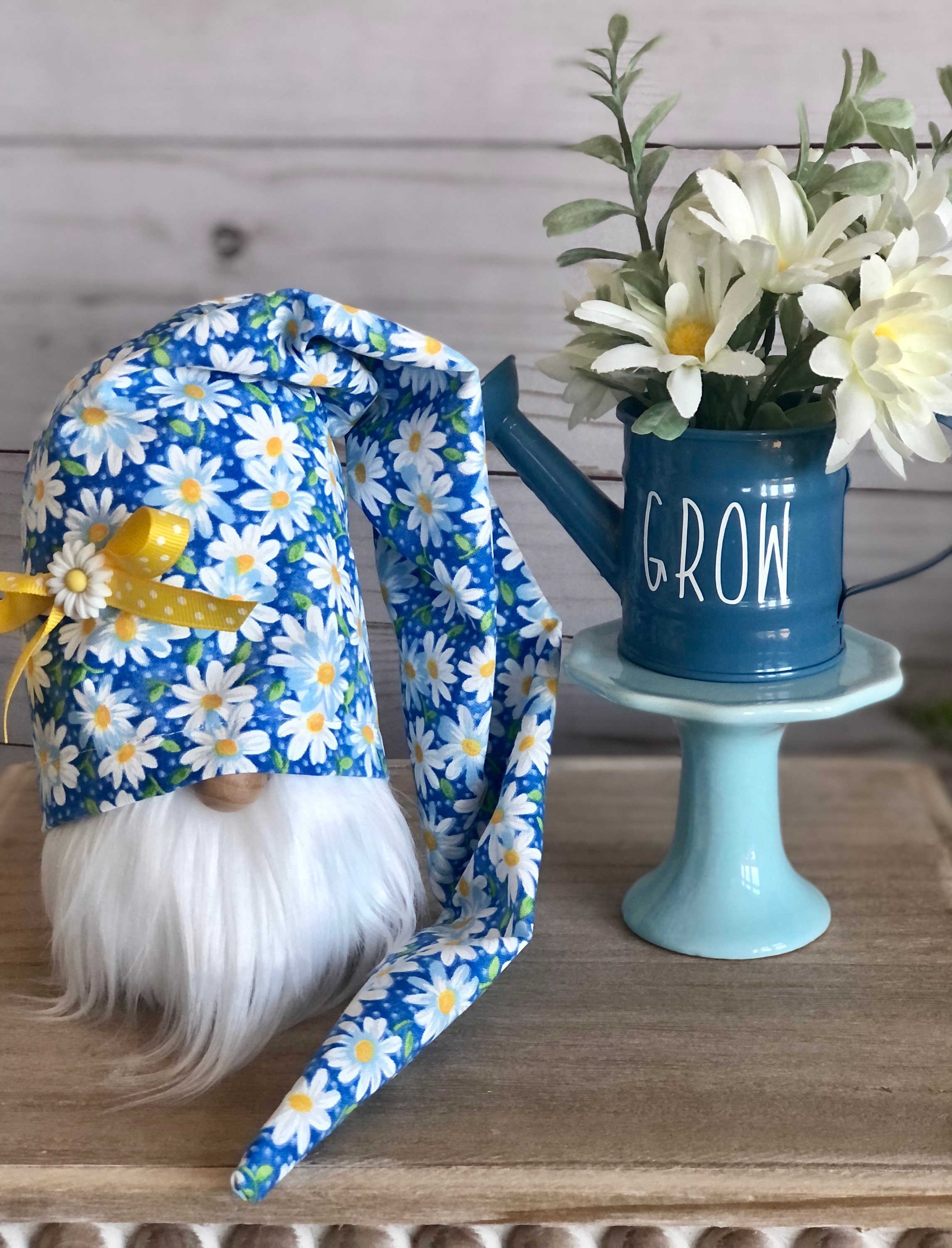 Spring daisy gnome spring gnome  etsy