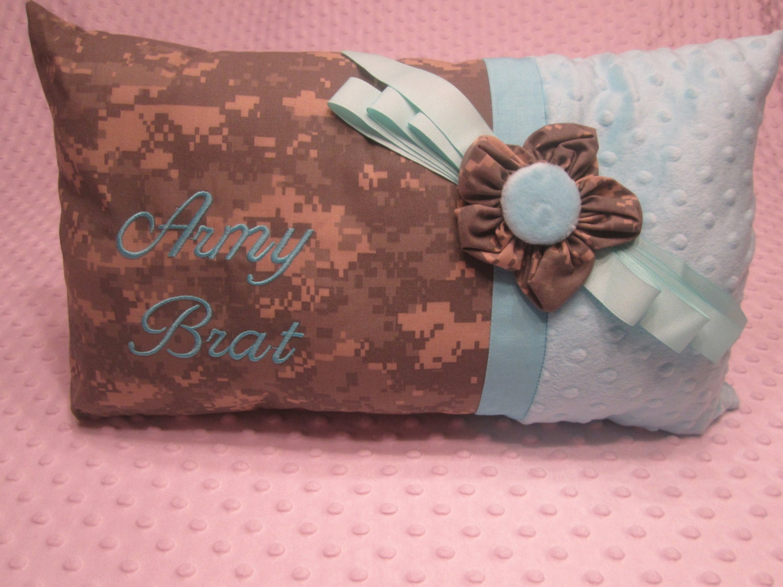 Ready to Ship Large Pillow Made with Army ACU Etsy