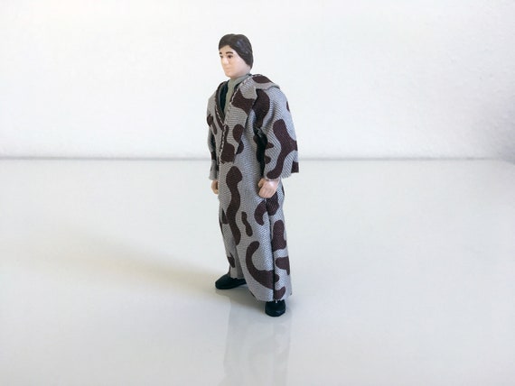 Vintage 1984 ROTJ Star Wars 4/" Han Solo Trench Figure Mint Condition Kenner