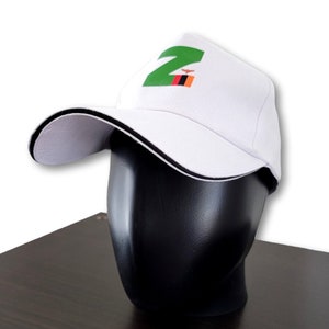 Zambia Logo Baseball Cap, Flaggenfarben