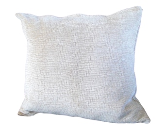 Kuwaha Home Decorative Accent Throw Pillow Cover, 18" x 18", Beige