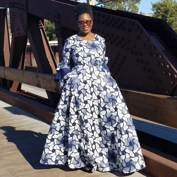 flared chitenge dresses