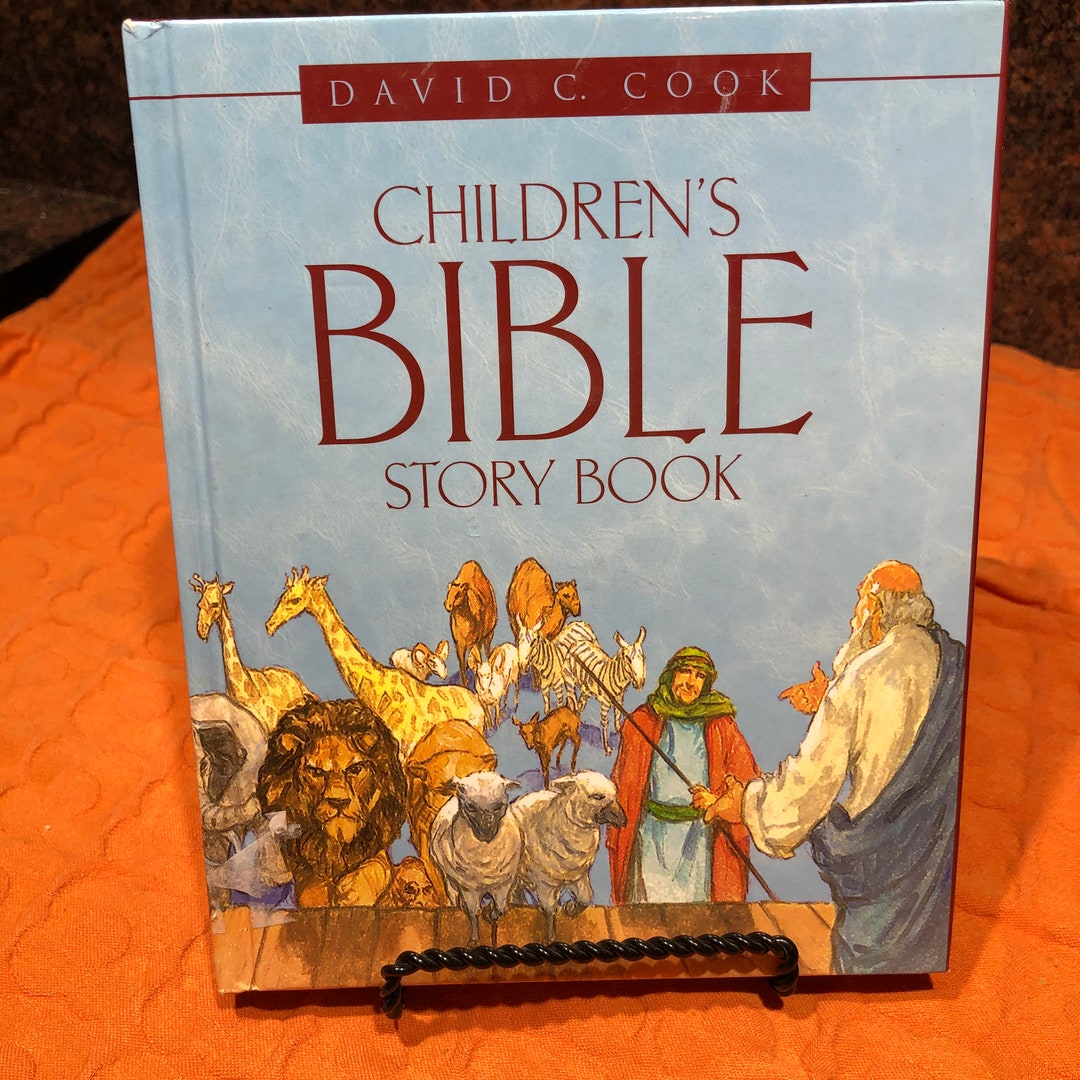 Children's Bible Story Book by David C. Cook FREE SHIPPING Etsy