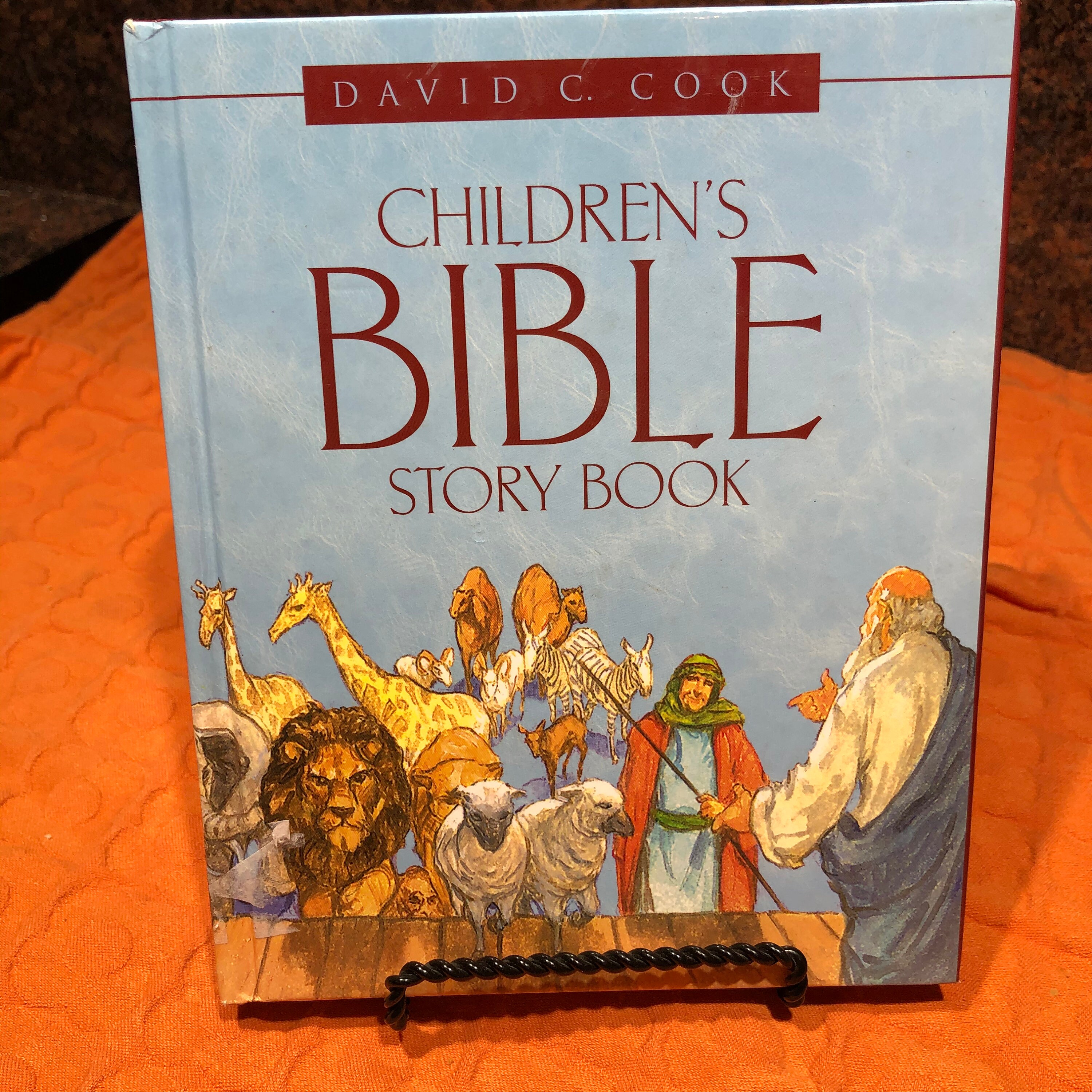 Children's Bible Story Book by David C. Cook FREE SHIPPING Etsy