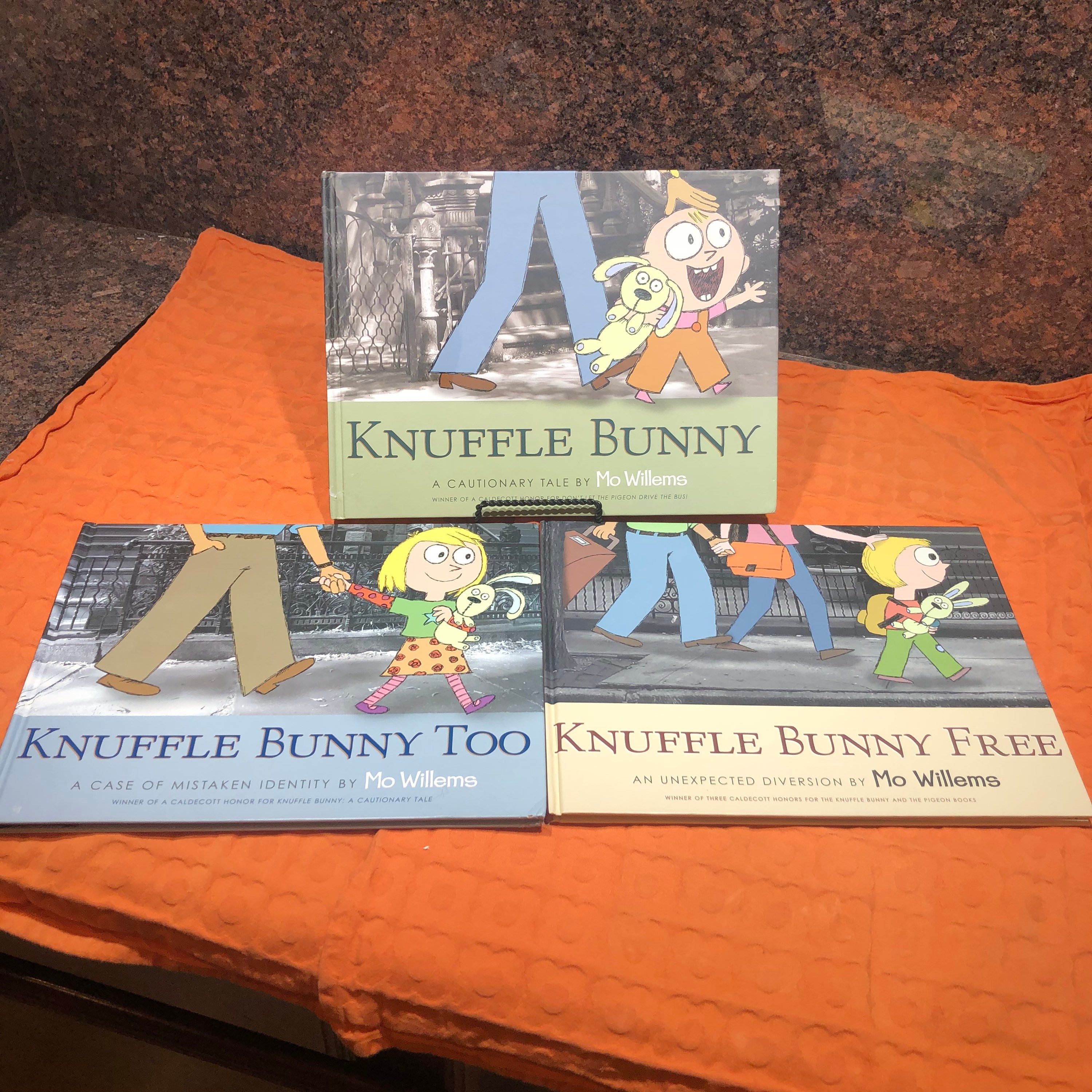 Knuffle Bunny 3 Book Set Mo Willems - Etsy Canada