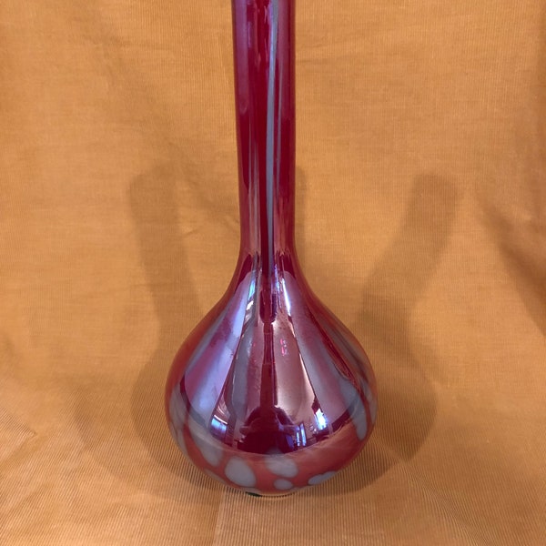 Narrow Neck Glass Vase Etsy