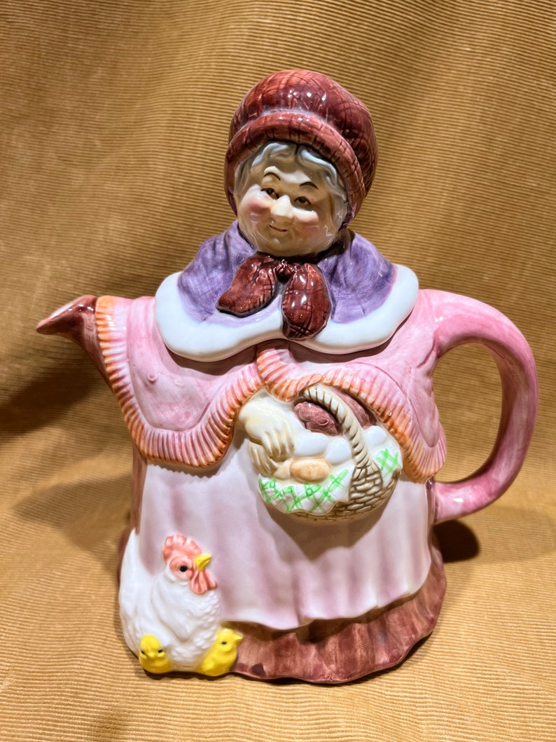 Vintage Hand Painted Teapot Takahashi San Francisco Japan Etsy