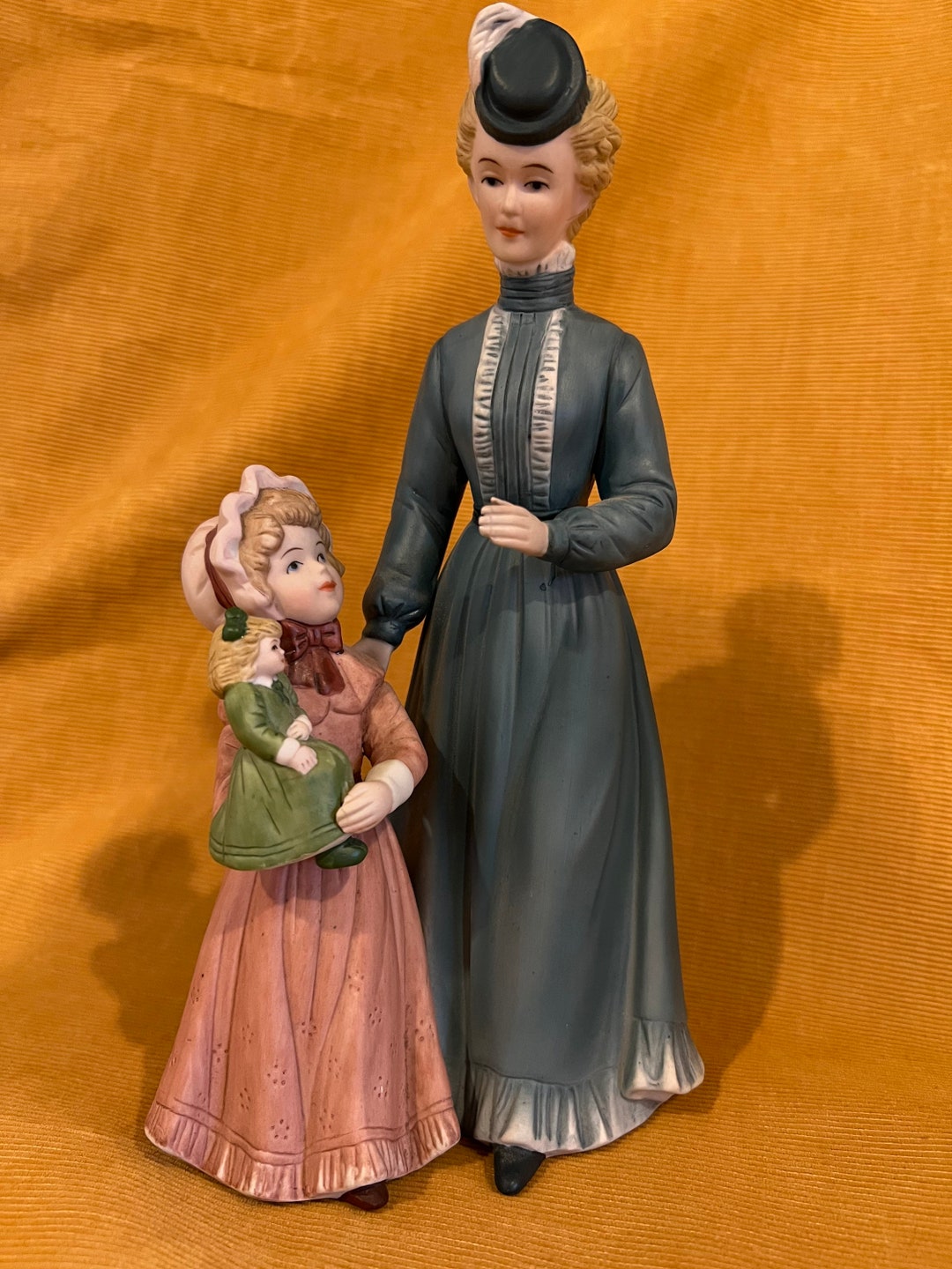 Vintage Home Interiors Victorian Porcelain Figurinehome Interiors