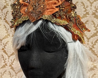 OOAK Elven Forest  Fantasy Cosplay Crown