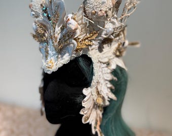 OOAK  Faerie Queen of the Sea Headdress
