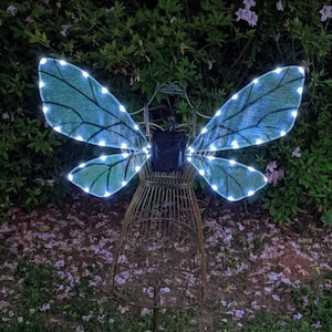 OOAK Fantasy Light up Pixie Fairy Cosplay Wings volwassen maat Medium