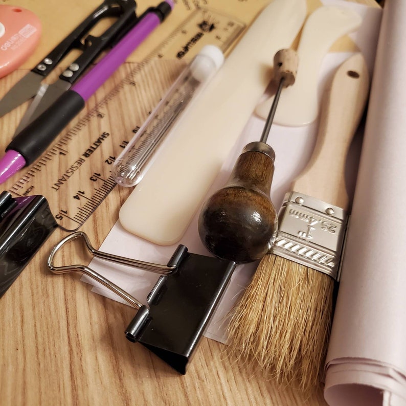 Deluxe Bookbinding Tool Kit. Free Shipping Etsy