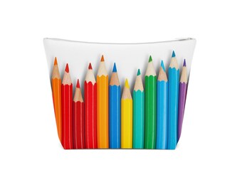 Colored Pencils Cotton Supply Bag 6.7" × 4.7''