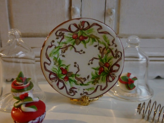 tiffany christmas plates