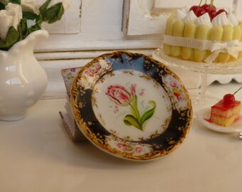 Coalport Bavaria Tulip Dollhouse Plate