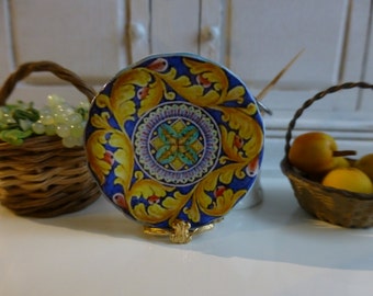Tuscan Style Firenze Dollhouse Miniature Plate