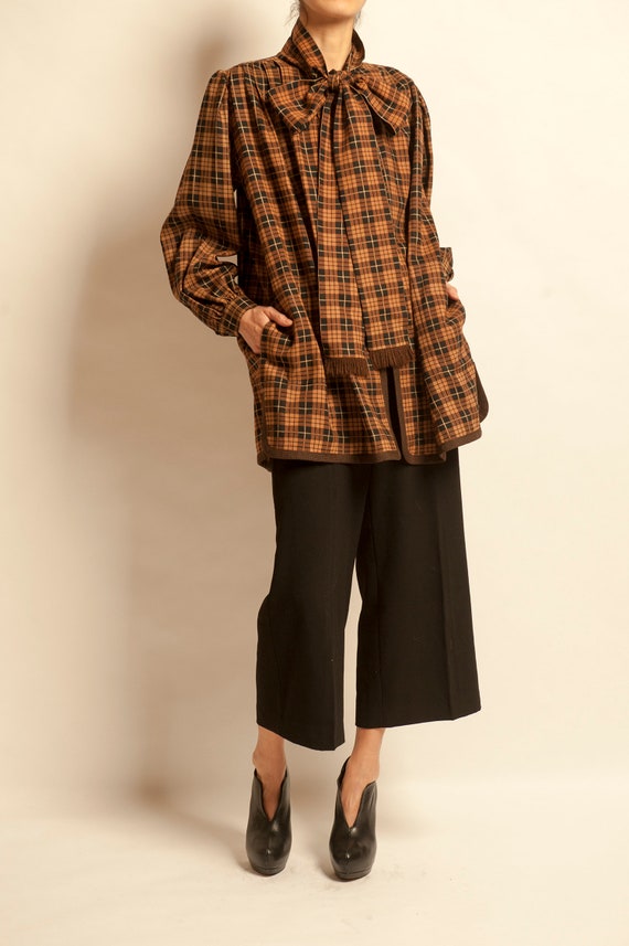 Bow tie jacket Yves Saint Laurent from 1977
