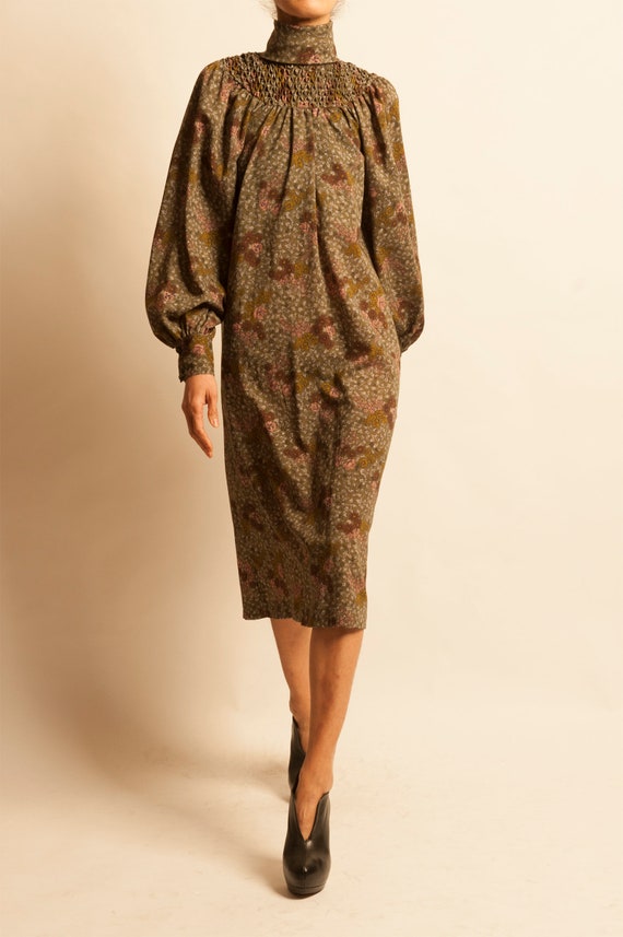 Wool smock dress from 1970’s