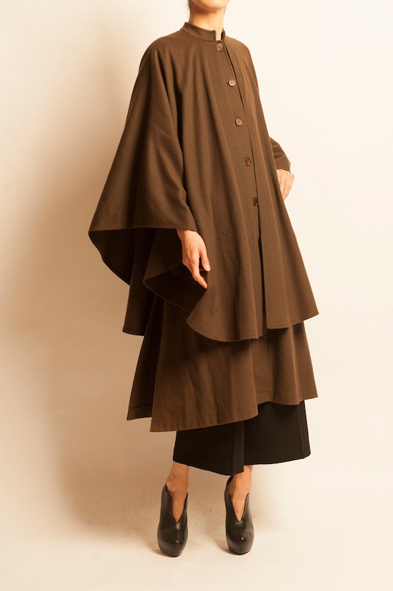 Double cape Yves Saint Laurent from 1970’s