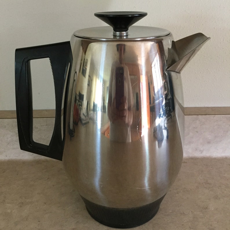 Vintage Flavo-Perk 6-10 Cup Coffee Percolator Model #17238