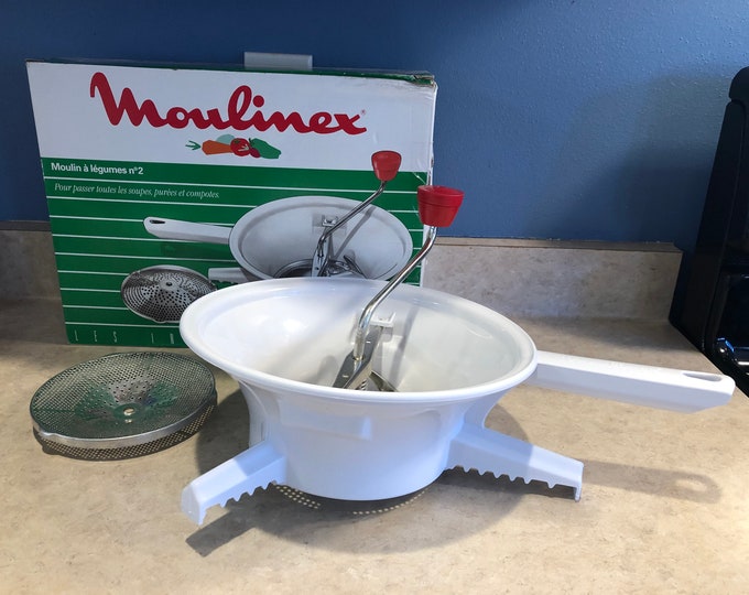 Moulinex Legumes Vegetables Food Mill Manual Food Processor Model 448