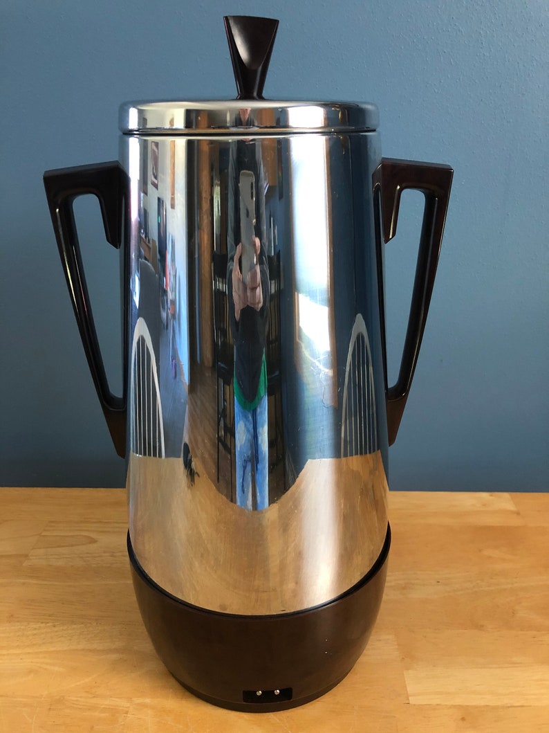 Cory Buffet Queen Chrome 10-40 Cup Coffee Percolator Model AP40-3
