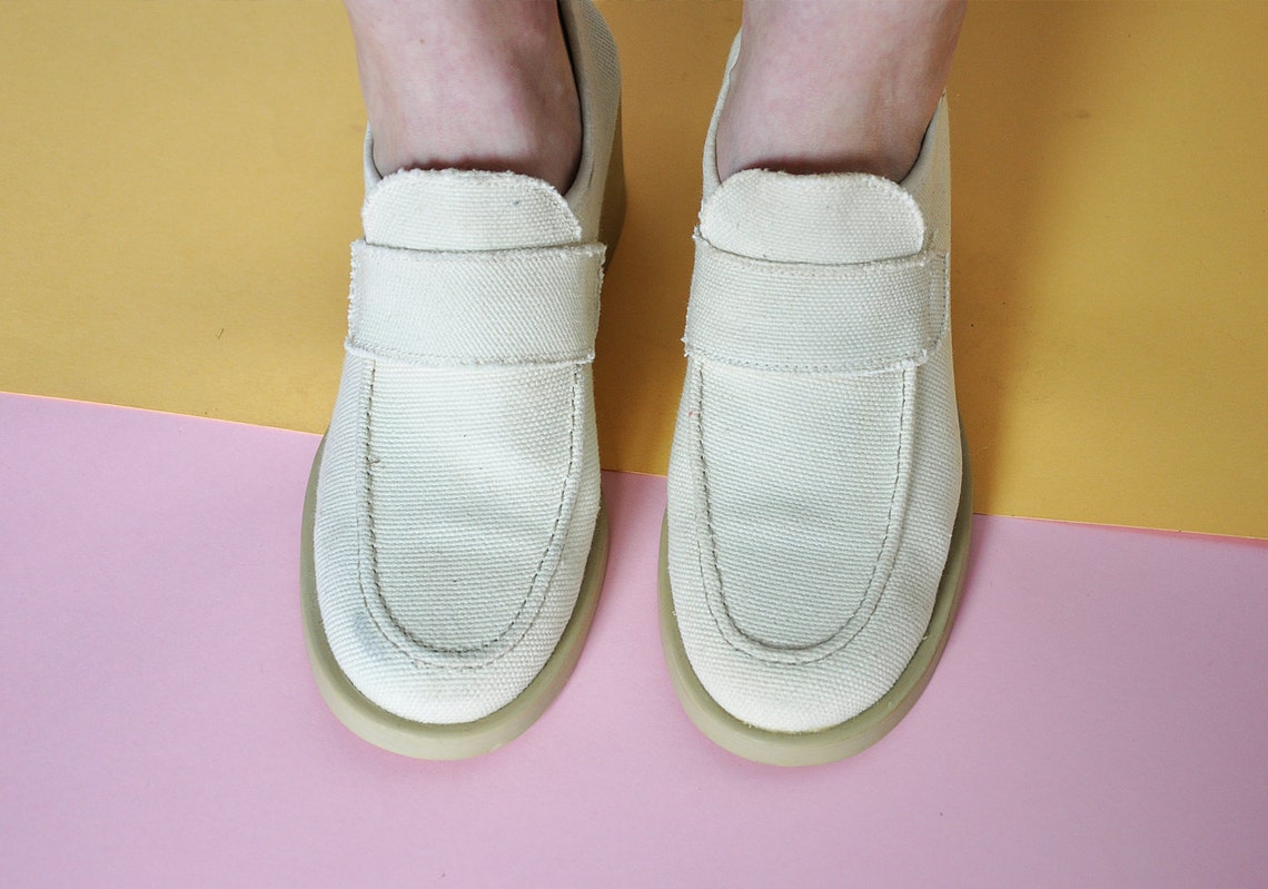 90s chunky loafers
