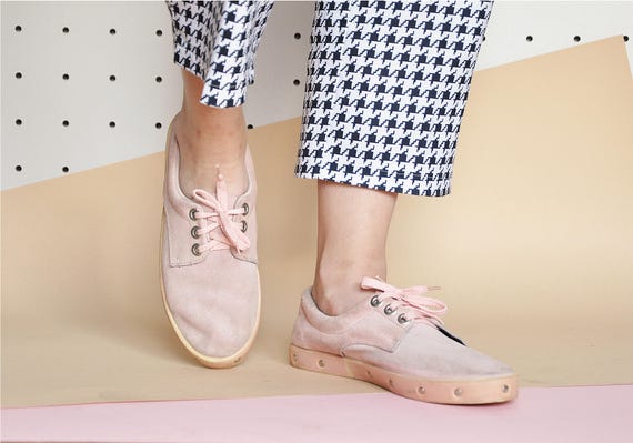 90s CLUB KID sneakers SUEDE sneakers rave sneakers