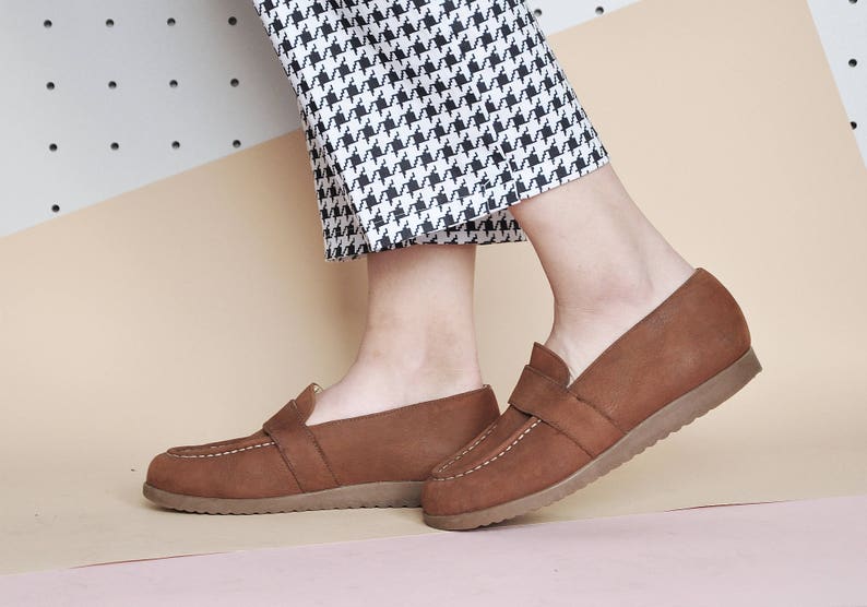 90s Loafers PLATFORM Loafers MINIMAL Loafers Penny LOAFERS - Etsy