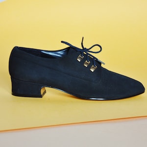 80er Jahre OXFORD Booties CLASSIC Booties EDWARDIAN Booties spitze Stiefelchen Ankle Booties mod Booties / Size 6 us / 3.5 uk / 36 eu