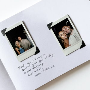 24pz Angoli adesivi per foto / Polaroid, Libro degli ospiti, Album, Montaggio foto, Album fotografico