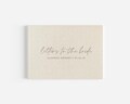 Personalized Linen Guest Book: Wedding, Engagement, Bridal Shower Keepsake product logo