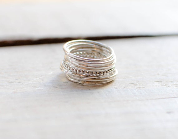 Lot bague argent sale