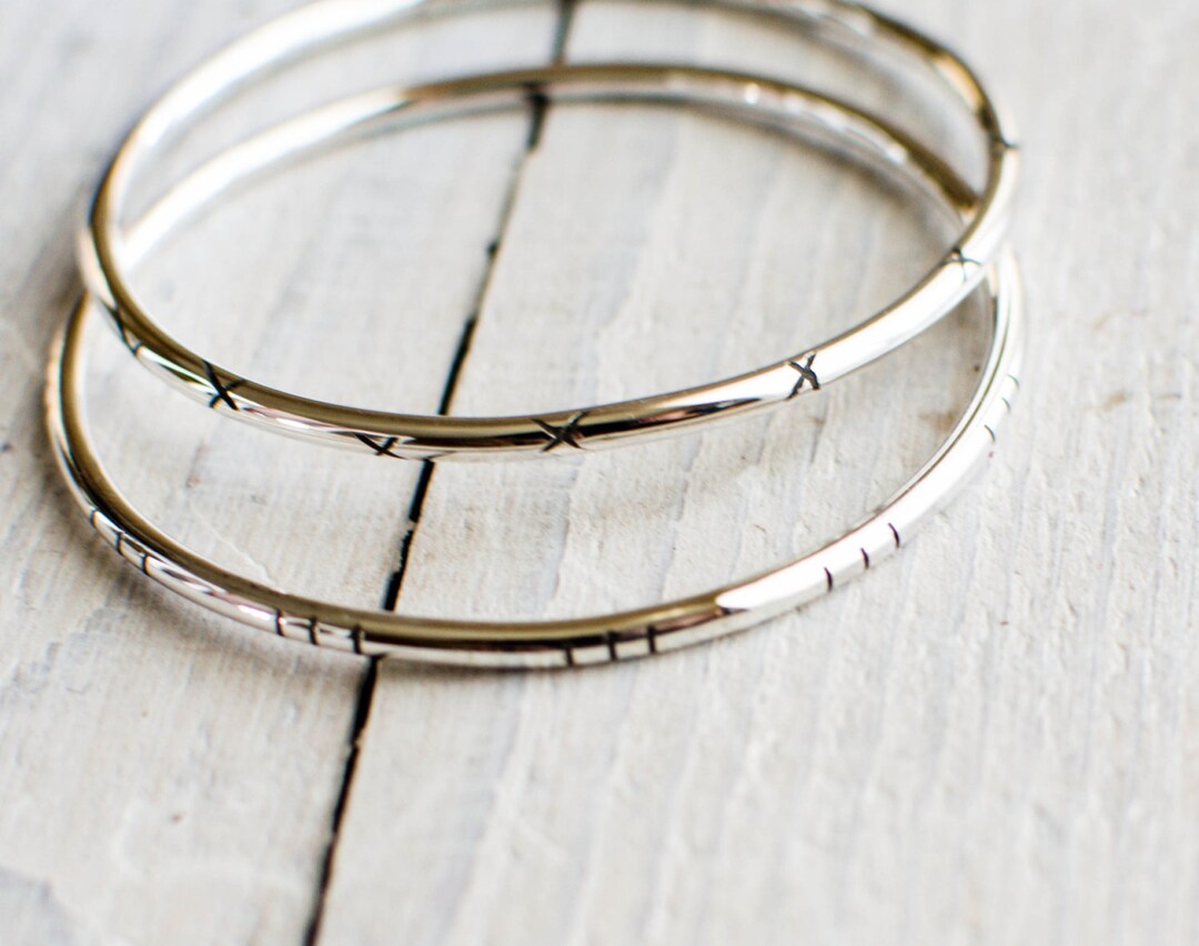 [HARANG]★BTS 着用★HR 238B_Silver Bangle Bracelet HARANG】BTS J-HOPE 着用☆Bracelet☆HR 94B