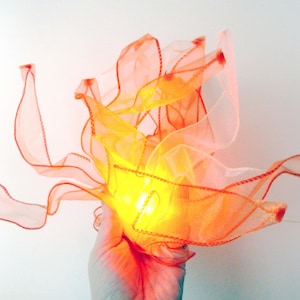 Orange Fire Cosplay prop, dragon cosplay prop, flame accessory, costume prop, LARP prop, Anime cosplay prop