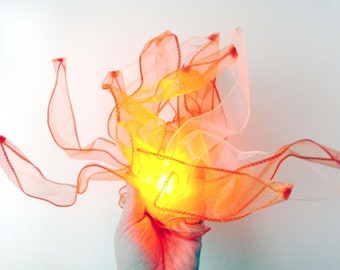 Accesorio de cosplay de fuego naranja, accesorio de cosplay de dragón, accesorio de llama, accesorio de disfraz, accesorio de LARP, accesorio de cosplay de anime