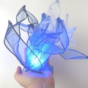 Blue Fire cosplay prop, flame accessory, costume prop, LARP prop