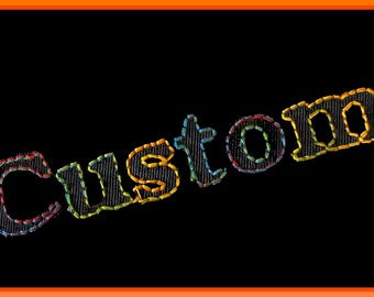 Custom Patch, Iron-On Patch, Sew-On Patch