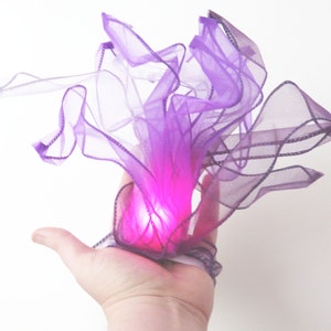 Accesorio de cosplay Purple Fire, accesorio de llama, accesorio de vestuario, accesorio LARP