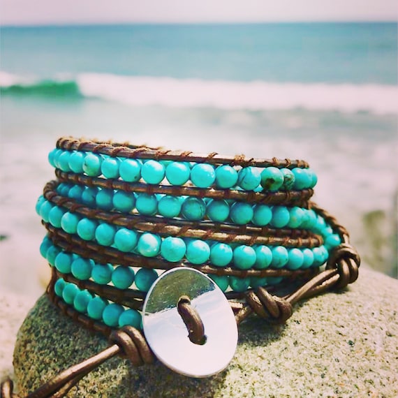 Turquoise Wrap Bracelet Turquoise Wrap Bracelet