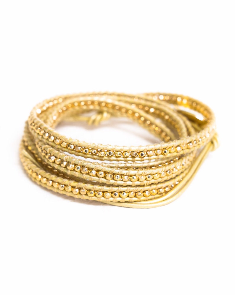 Gold Wrap Bracelet - Etsy