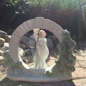 Sale! Llardo Bride, Groom & Rare Romantic Bermuda Moongate
